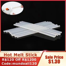 5/10/15/20/30/50/100pcs set 7mmx100mm Transparent Hot Melt Gun Glue Sticks Gun Adhesive DIY Tools for Hot Melt Glue Gun Repair