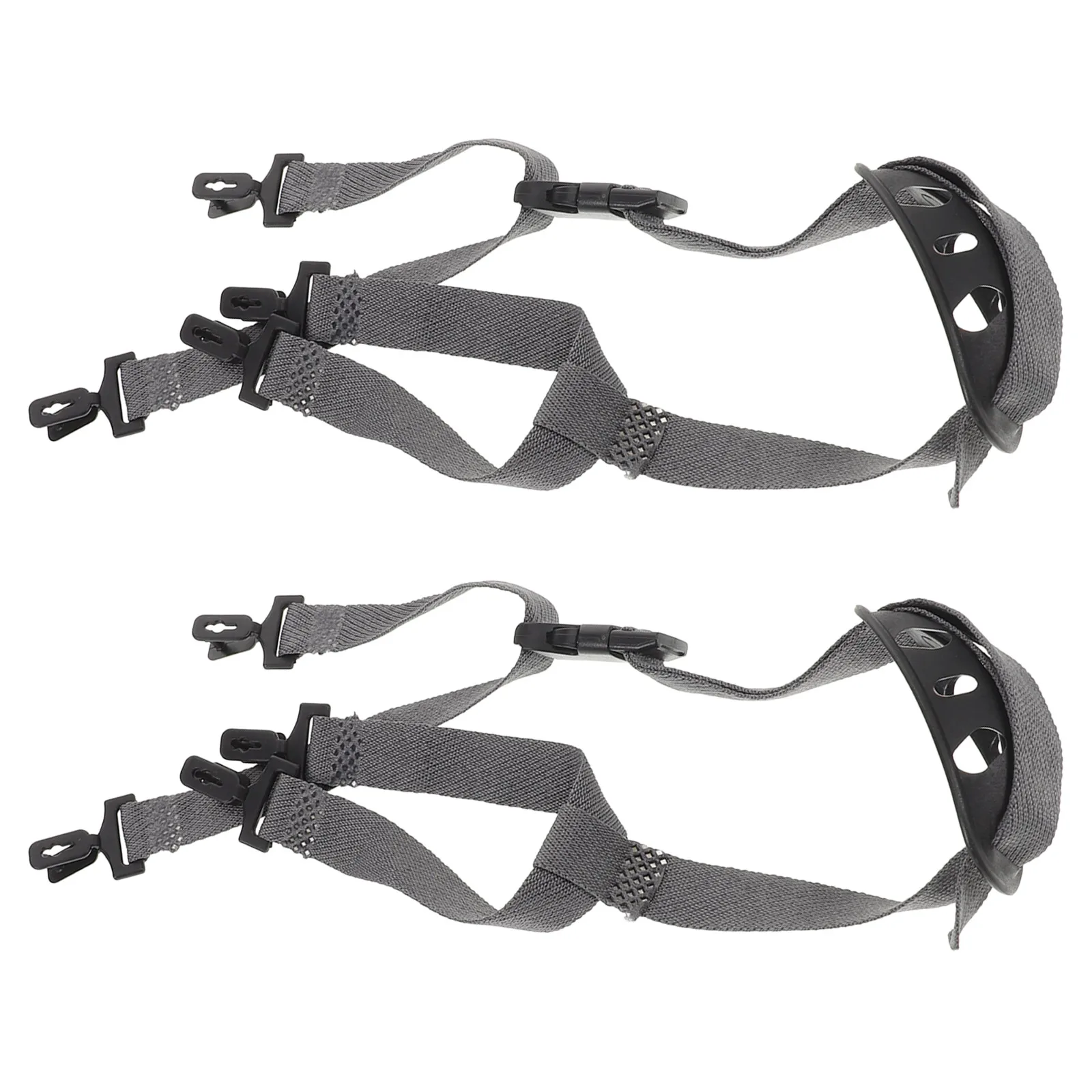 

2pcs Safety Chin Strap Adjustable Buckle Hard Hat Accessories Plastic Construction SiteHelmet Chin Belt