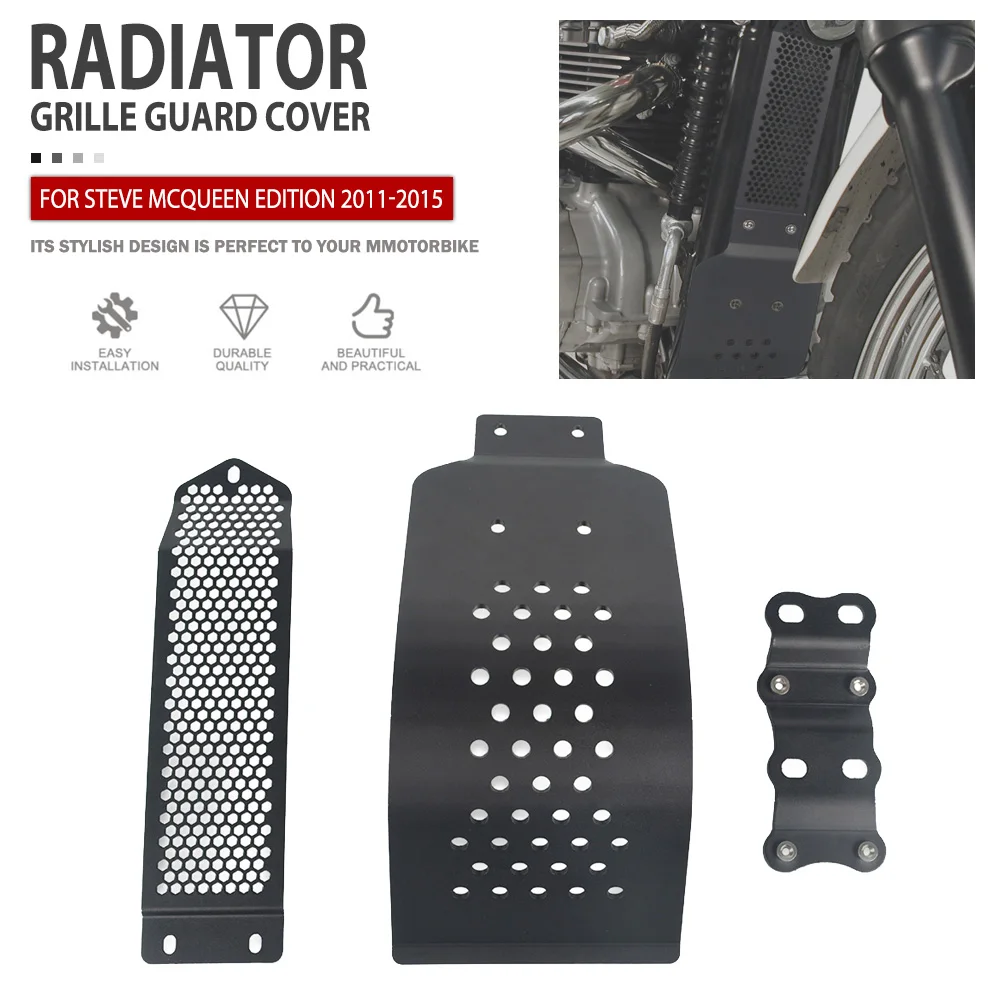 

Radiator Guard For Steve McQueen Edition 2011 2012 2013 2014 2015 Motorcycle Radiator Grille Cover Protector Accessories Parts