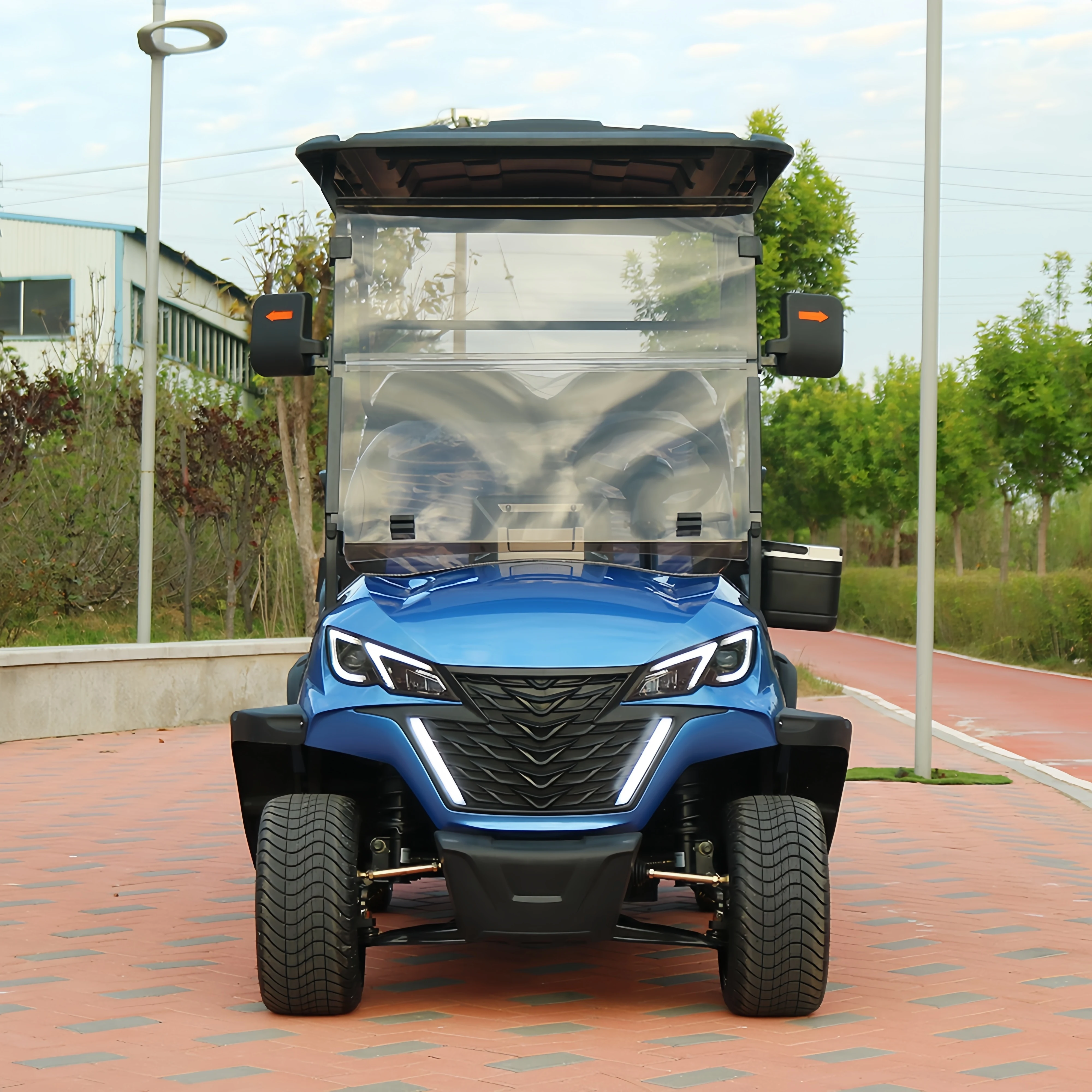 2024 Golf cart Latest Original Design 4 Seater Electric Lithium Golf Kart for Club Car Utility vehicle Buggy