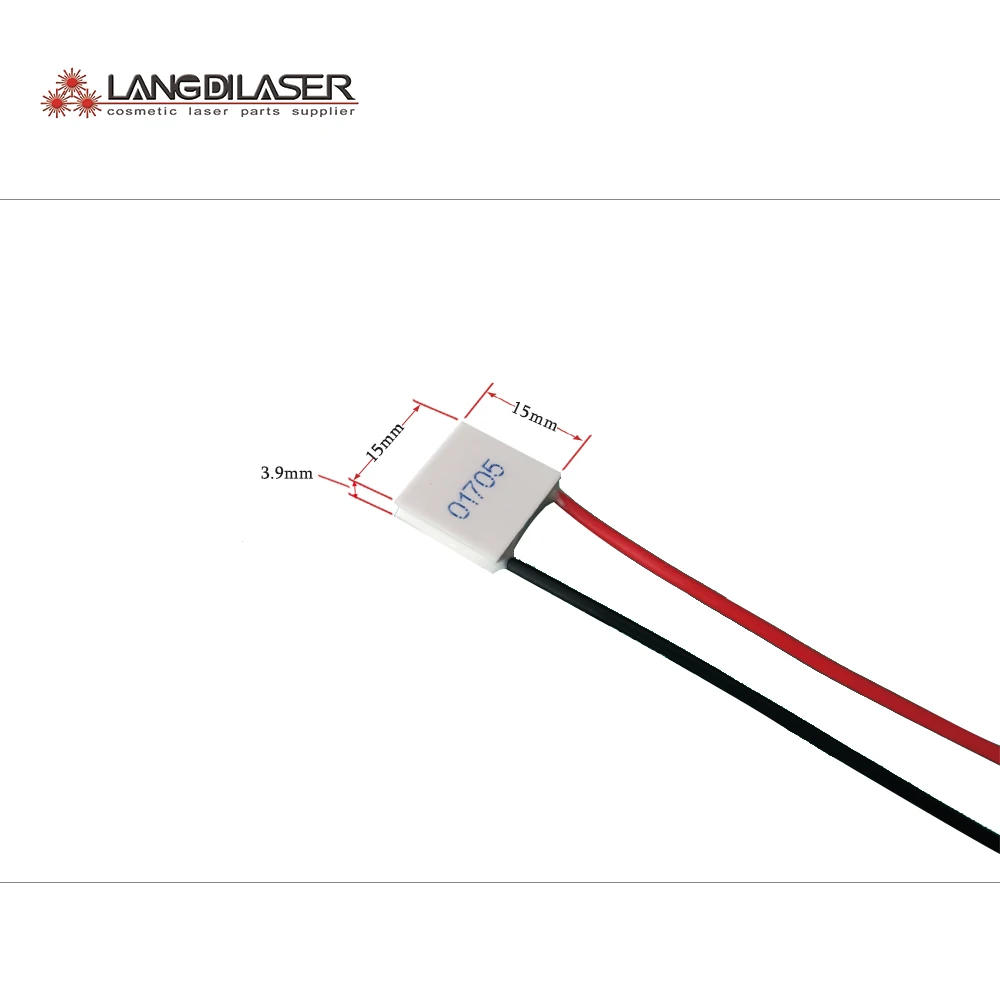 Peltier-Cooling-Plate-TEC1-01705 / Size 15*15*3.9mm /  Cooling Paths