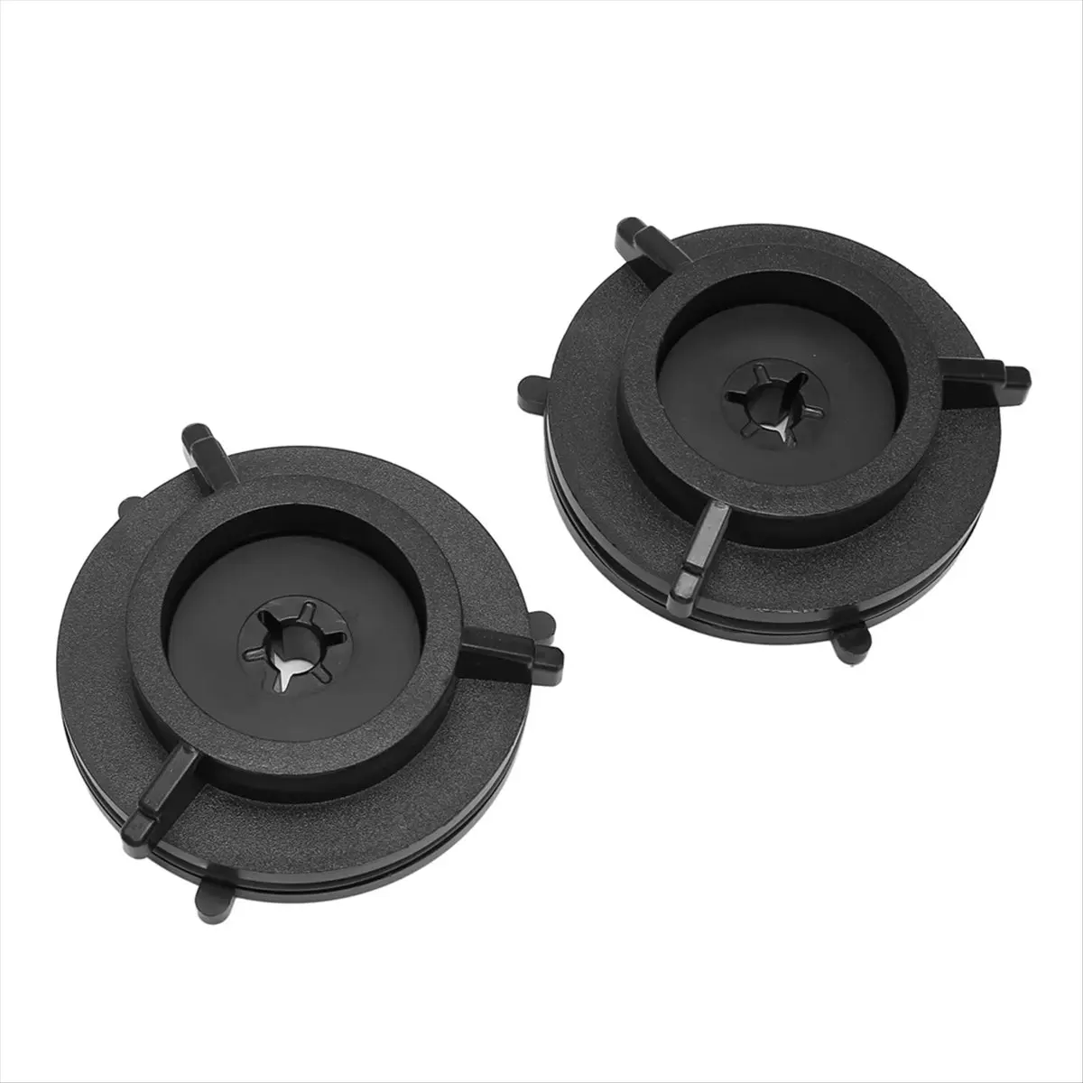 AAAE 1 Pair Opener Hub Adapters Plastic Lockable Universal Loading Device Strong Structure for Reel to Reel Tape Recorder