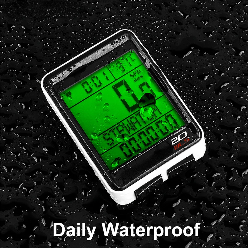 Five Languages Mountain Road Bicycle Wireless Code Meter Large Screen Multifunctional Interface Waterproof Speedometer