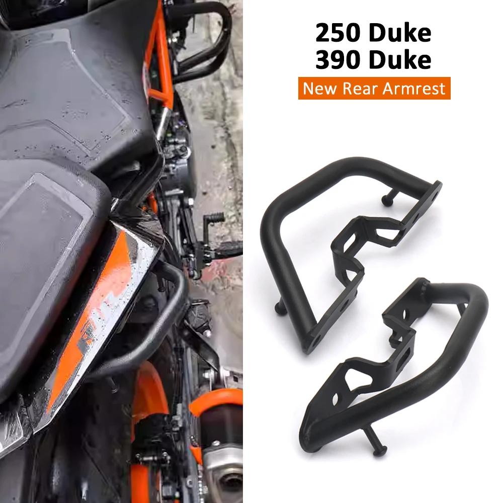 

Motorcycle Accessories Rear Grab Bars Rear Seat Pillion Passenger Grab Rail Handle For 390Duke 250Duke 250 Duke 390 DUKE