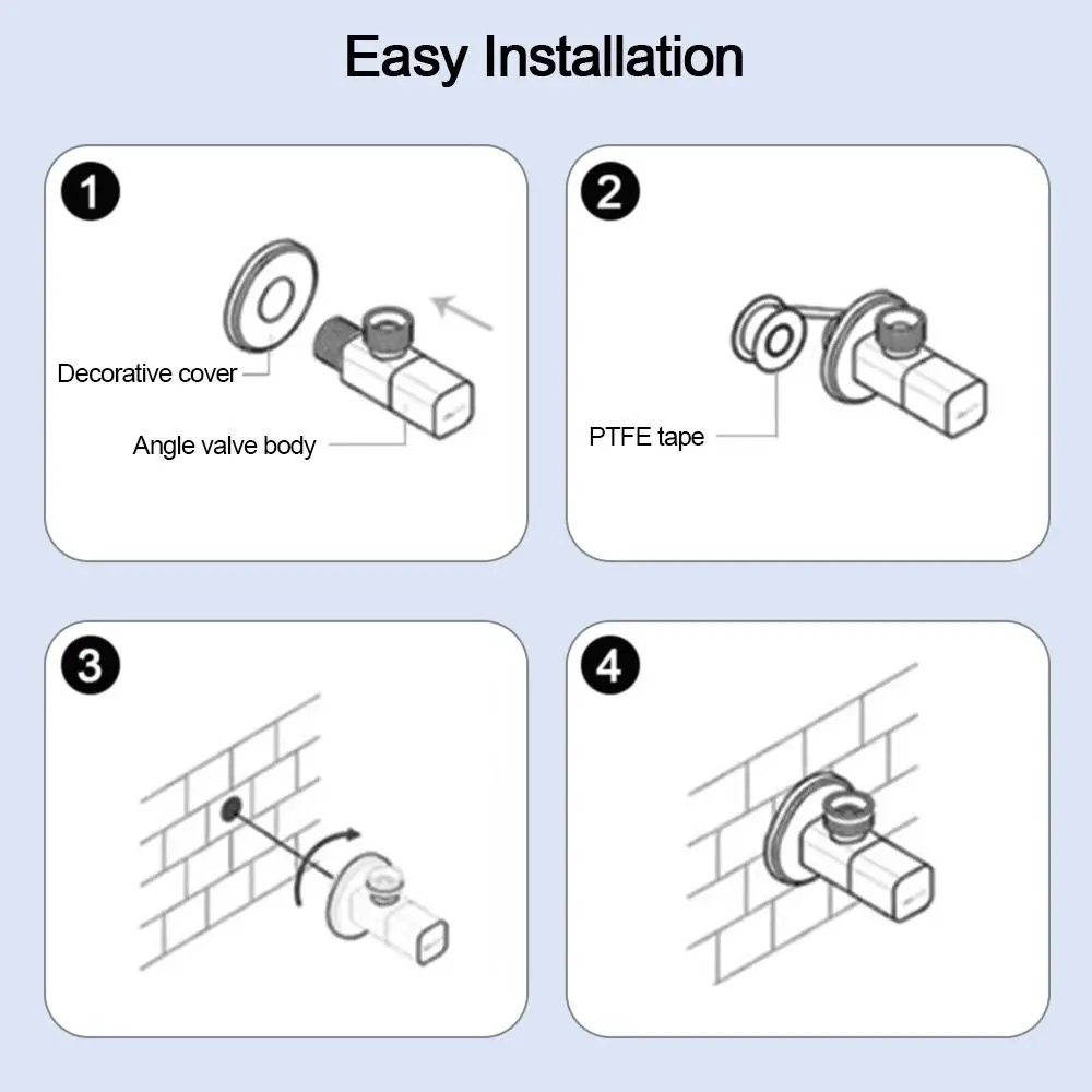 

Полезный медный угловой клапан, замена G1/2 дюйма, разъем для водопроводного крана с резьбой, многофункциональное оборудование для выпускного клапана для воды