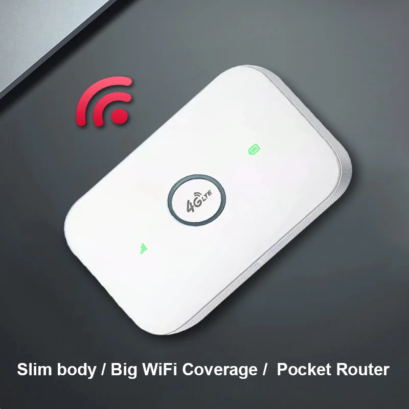 Imagem -06 - Router Wireless Lte Wifi Modem Cartão Sim Router Mifi Pocket Hotspot Built-in Bateria Portátil Wifi 4g