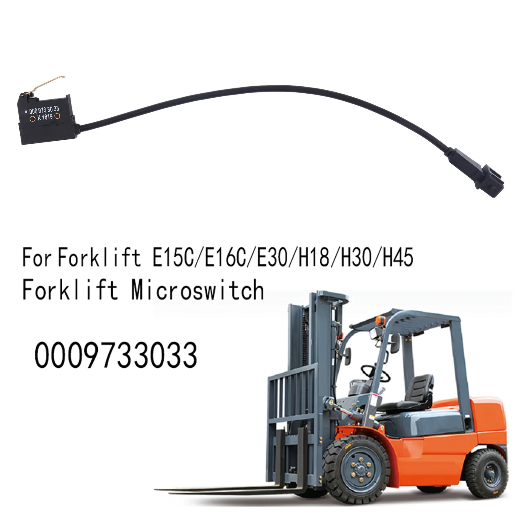 【¡¡Casa de precio! !】Microinterruptor de carretilla elevadora 0009733033 350 351 394 396 camión diésel para carretilla elevadora Linde E15C/E16C/E30/H18/H30