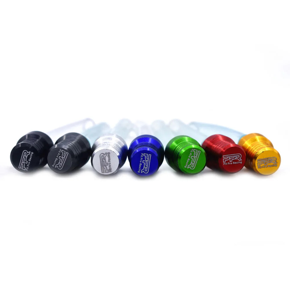 Motorcycle Gas Fuel Cap Single Way Valves Vent Aluminum alloy tubing cap put breathable cap vent nozzle cap For Motocross ATV