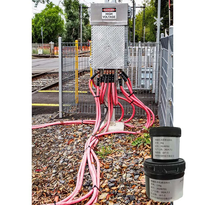 柔軟で耐久性のある防水電気ケーブル接合部化合物、配電ボックス接合ケーブルラグ用 - 100MLチューブ