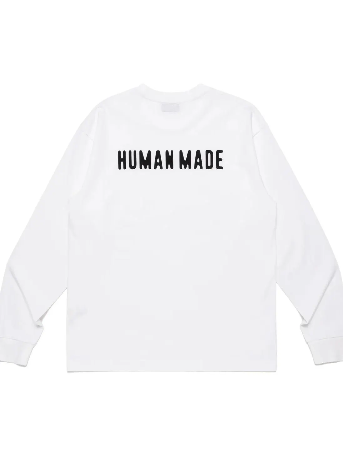 HUMAN MADE Heart Badge L/S T Shirt FW26 Boxy Fit Delta Cotton Unisex Japanese