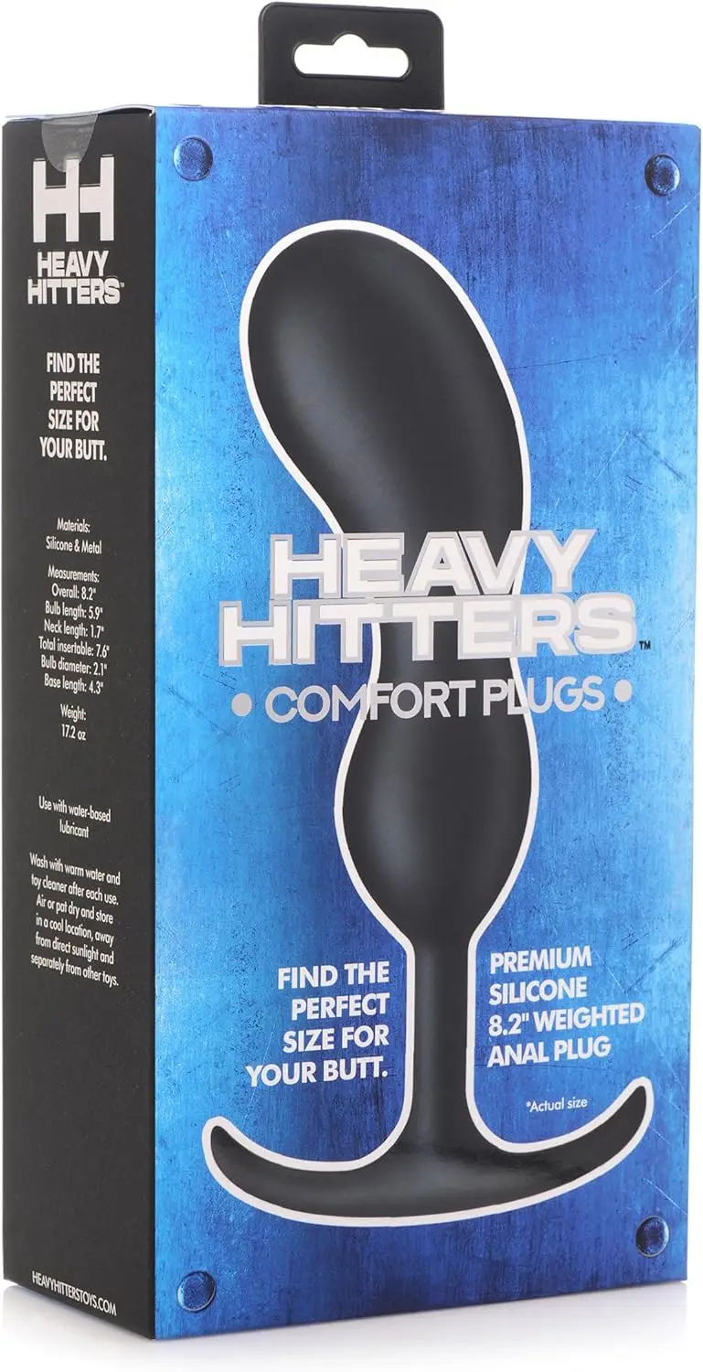 Wysokiej jakości silikonowy wtyczka prostatologiczna - XL