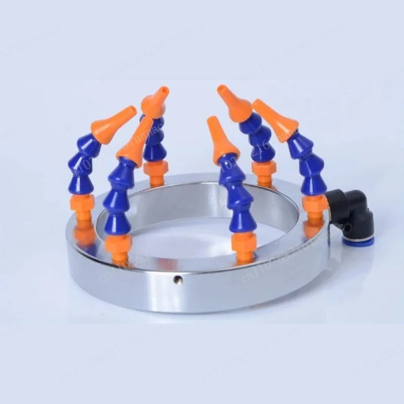 100mm Water Cooling Spray Ring, Universal Cooler with 6 Spray Nozzles