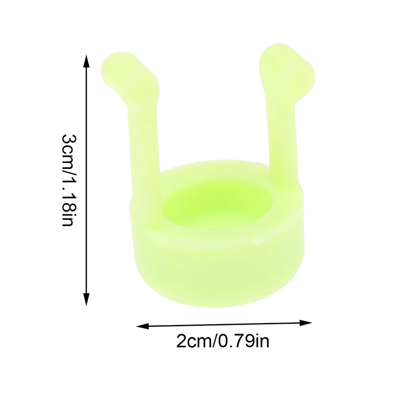 Bouteille d'aide professionnelle en silicone pour les gouttes oculaires, porte-gouttes, transparent, rougeur oculaire, instituts de fatigue, fatigue oculaire, 4 pièces