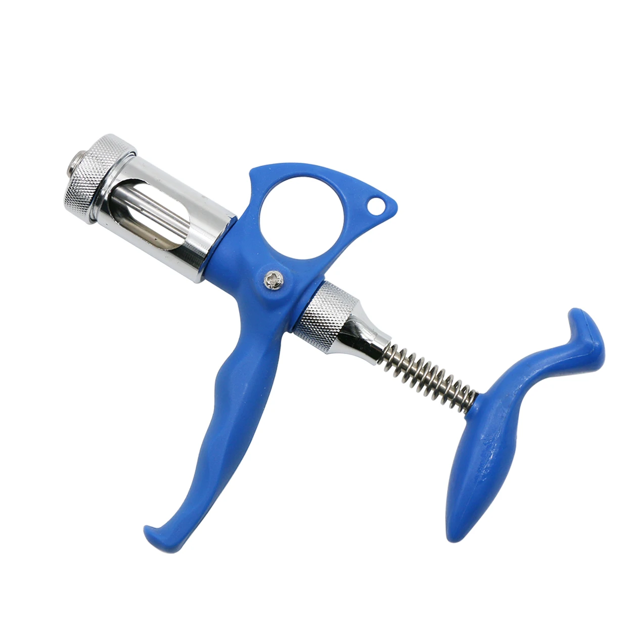 1 Pc 5ml Chicken Double Needle ChickenPox Vaccine Thorn Syringe Poultry Automatic Continuous Syringe Vaccination Device