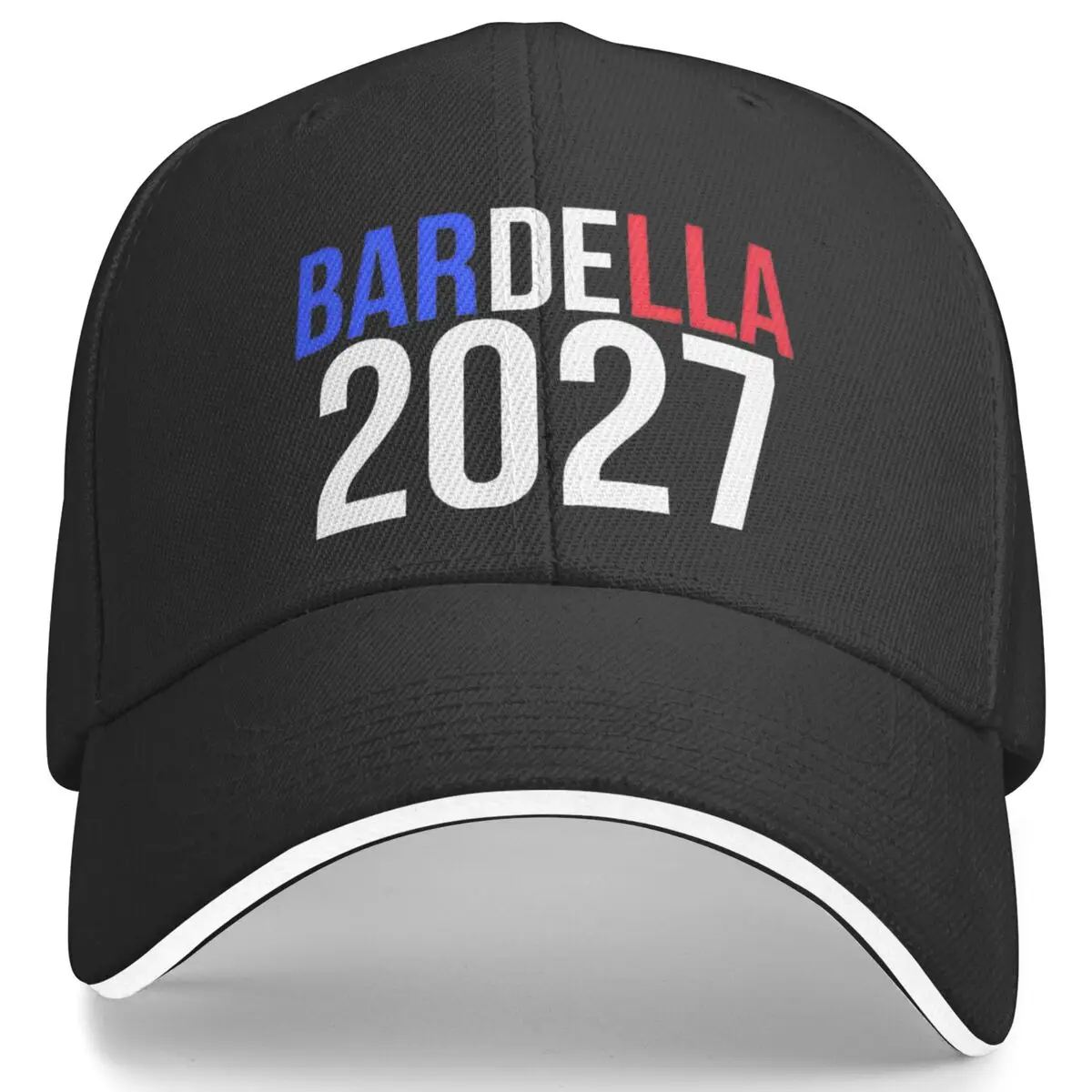 Vintage 2027 Colección Bardella Gorra de béisbol informal Primavera Presidente Eleición Francia Gorra Snapback Unisex-Adolescentes Gorras de béisbol