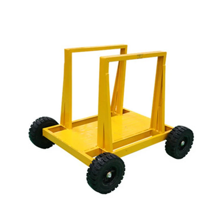

High Quality Customized 5T-H Transport Cart (Yellow) New Condition For Moving Bundle Slabs Core Component Bearing