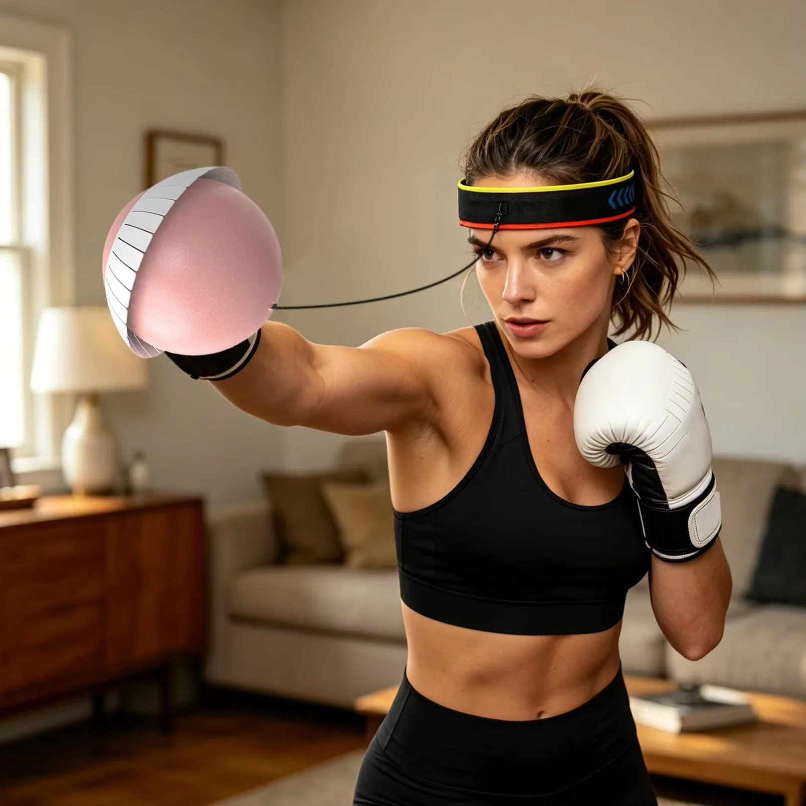 Boxing Reflex Ball Adjustable - Gym Ball recension och pris