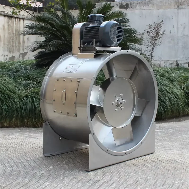 

Huihao Electric Explosion-Proof Axial Exhaust Fan T35 Series 304 Stainless Steel Material for Factories and Warehouses