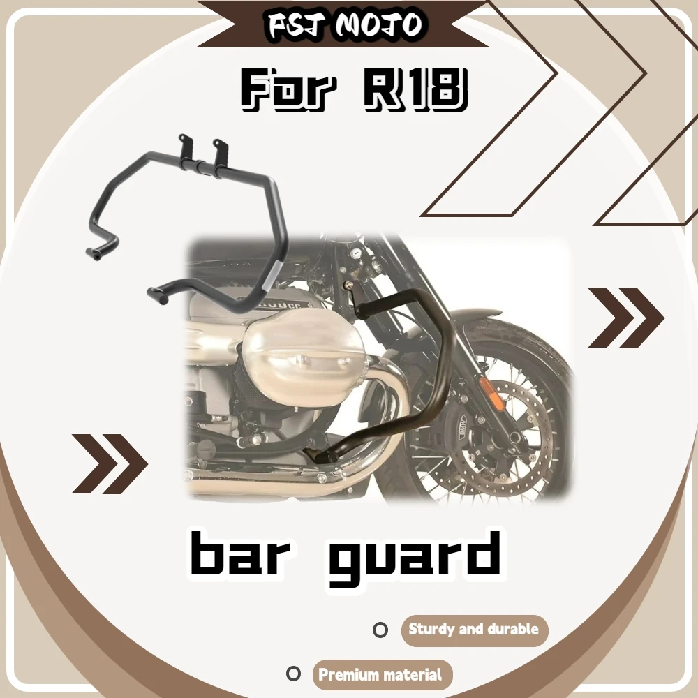 For  R18 Practical Racing Crash Bumper Guard, Matte Anti-Corrosion Surface Protect Engine Tank And Side Fairing Mod Parts