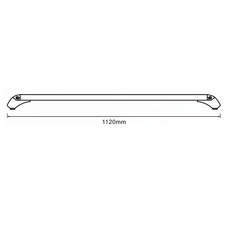 1.12M Heavy Duty Truck Light Emitting Diode Light Bar Off-road Mine Truck Trailer Combination Light Bar 12-24vdc DC