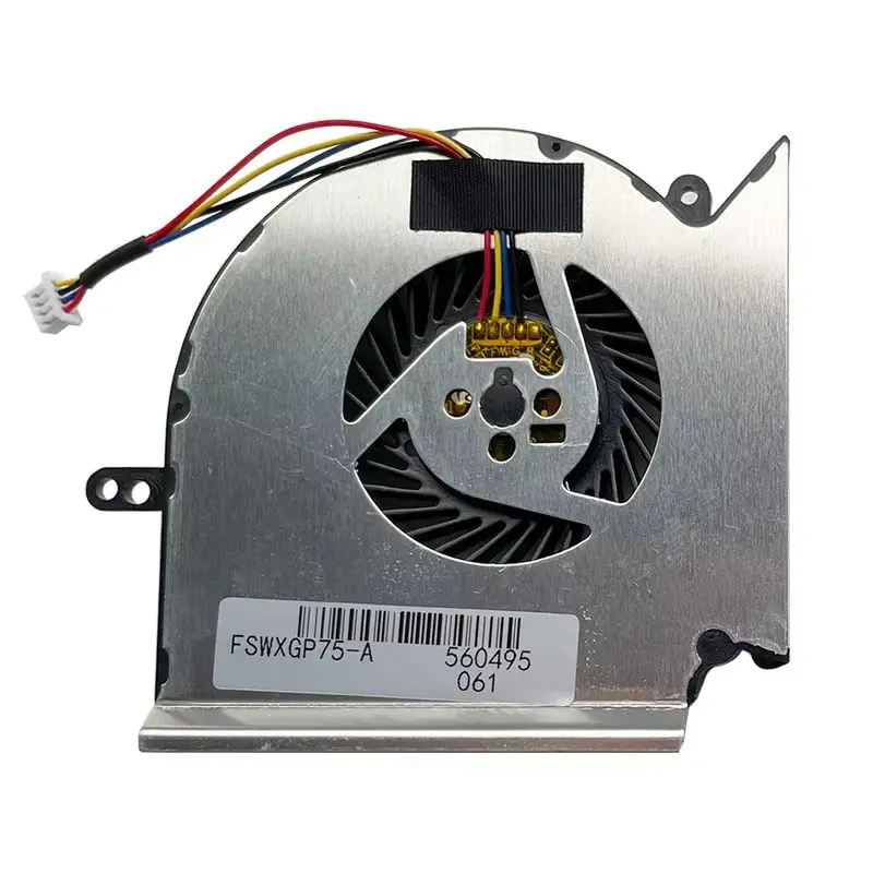 New Laptop cpu cooling fan For MSI GL75 Leopard 9SC 9SCK 9SD 9SDK 9SE 9SEK 9SFK 9SGK 10SCSK 10SCSR 10SCXK/CXR/DK/DR GE63VR