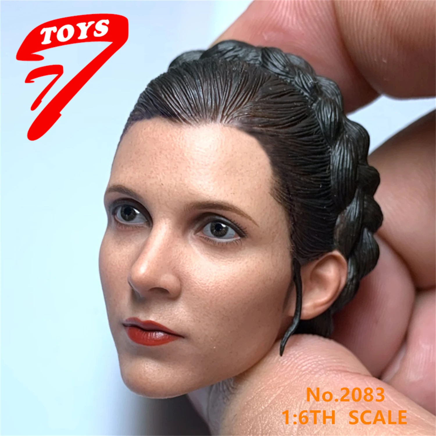 1/6 Księżniczka Leia Snow Ver. Carrie Reynolds Fisher Head Scupt dopasowana 12-calowa figurka TBLeague Suntan