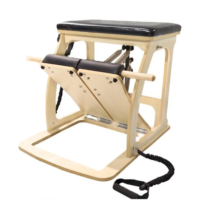 Gym and Home Fitness Equipment Combination Chair Wooden Hand Target Yoga Equipment Multi functional