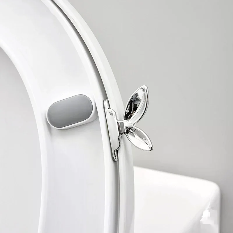 Toilet Lid Lifting Device Lid Lifter Toilet Seat Lifter Toilet Lid Handle Bathroom Supplies Multifunctional ABS Practical