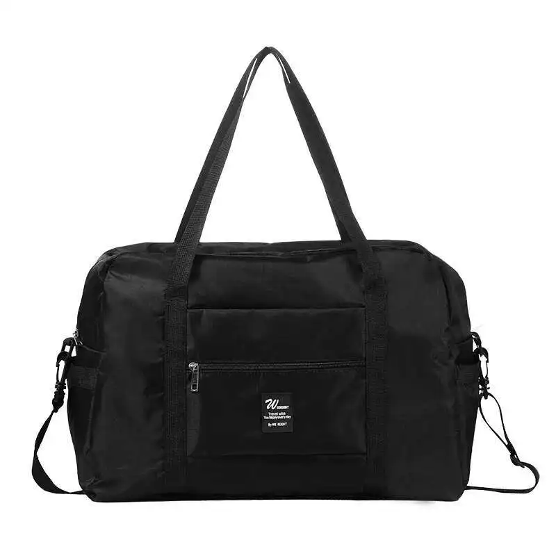 Hand-held Drawbar Travel Bag Women's Business Foldable Travel Clothing Storage Package 2025 Newest Moving Luggage Bag