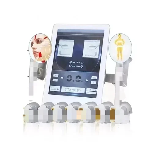 Máquina profesional 7D HIFU Ultra 360 2025, portátil, 2 en 1, máquina para esculpir el cuerpo de mujer, adelgazante RF