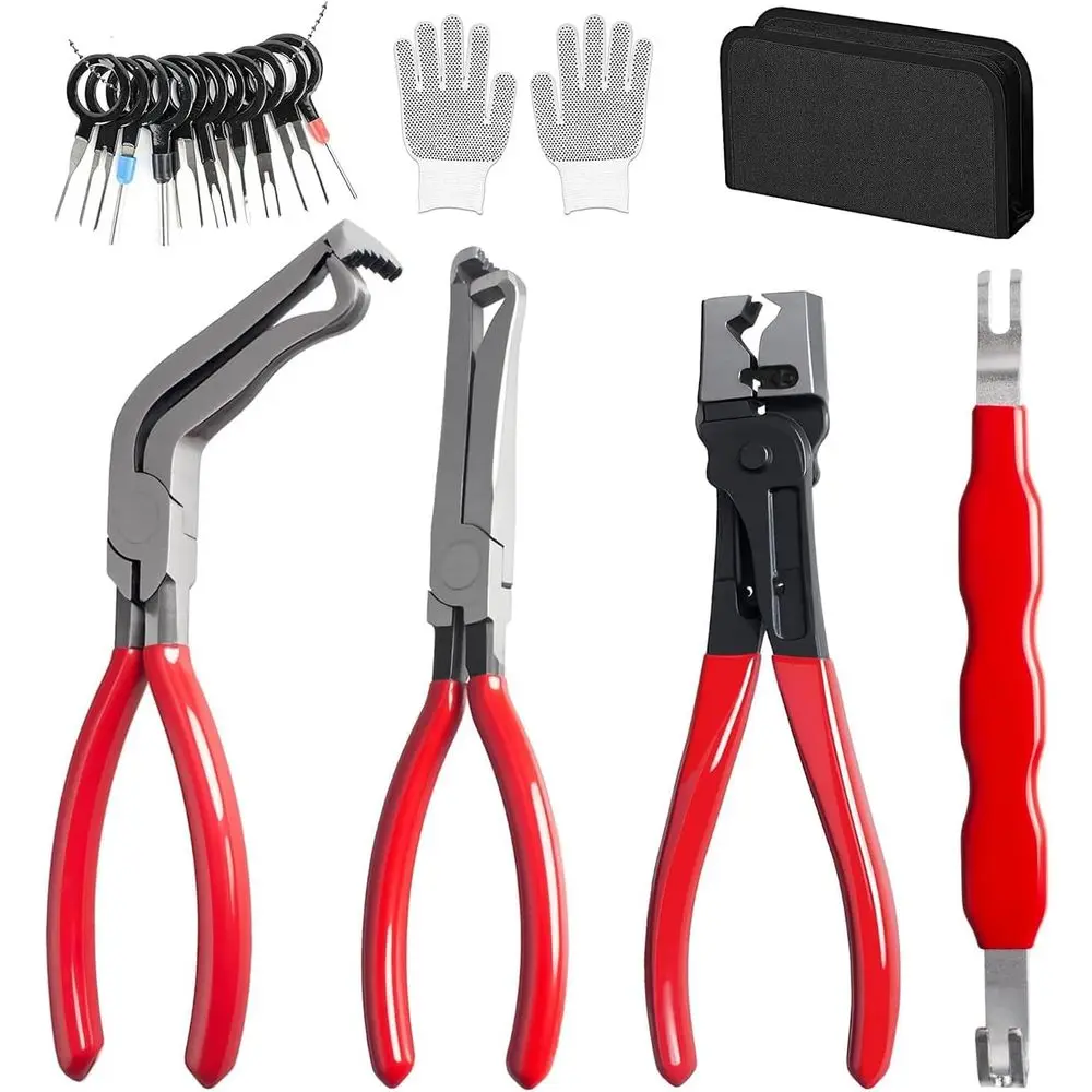 

Electrical Disconnect Control Pliers: Automotive Removal Tool, Plug Separator, Hose Clamp Pliers for Car, Truck, SUV
