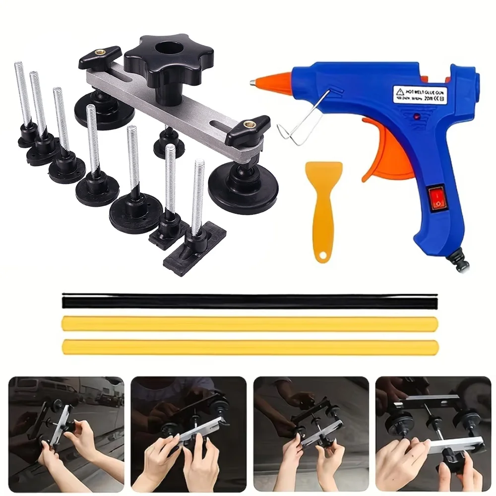 

Car Paintless Dent Removal Tool Set Car Small Dent Repair Tools Kit DIY Auto Body Sheet Metal Tool Kit