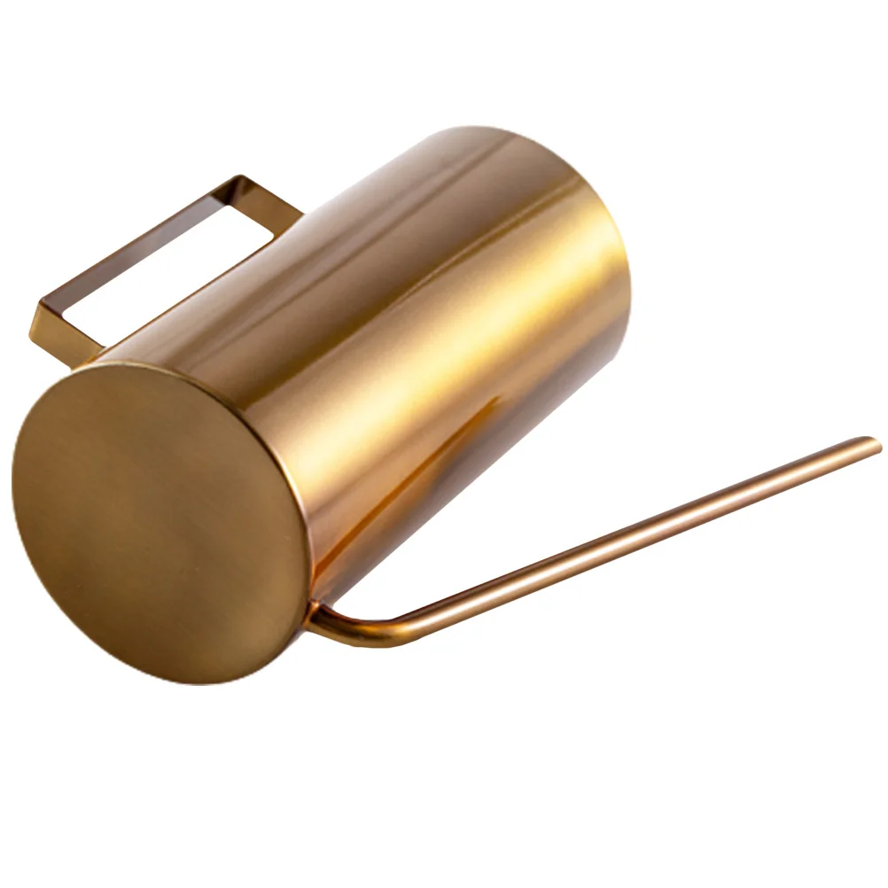 

1 шт., большая емкость, лейка, металлический распылитель для садовых растений, цветочный горшок из нержавеющей стали, многофункциональный садовый инструмент