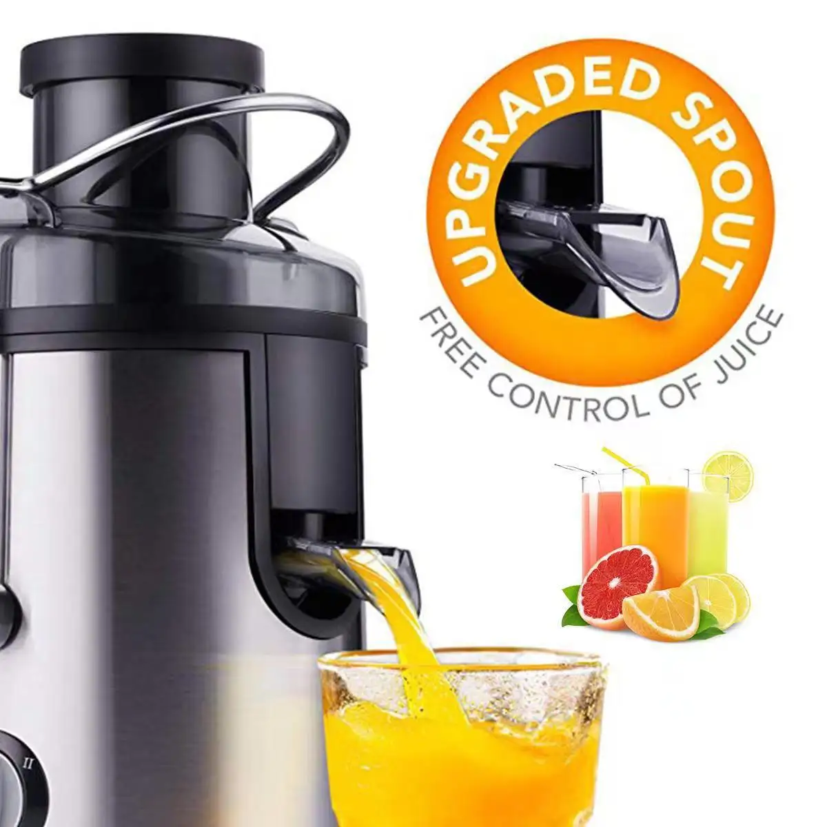 Juice Extractor Professional Juicer Machines Large Capacity caliber slag separation electric automatic multi-function juicer