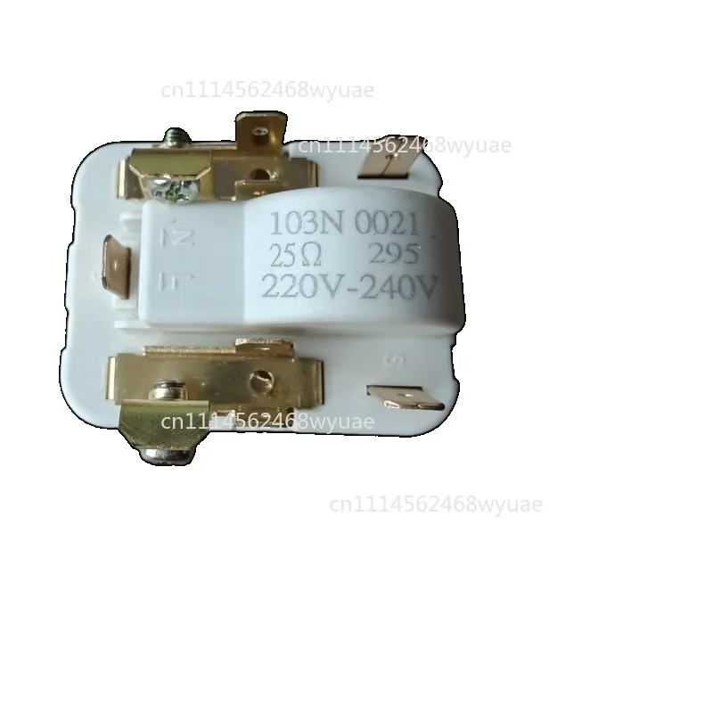 Refrigerator Freezer Compressor PTC Relay 25Ohm 220-240V 5 Pieces Starter Accessory