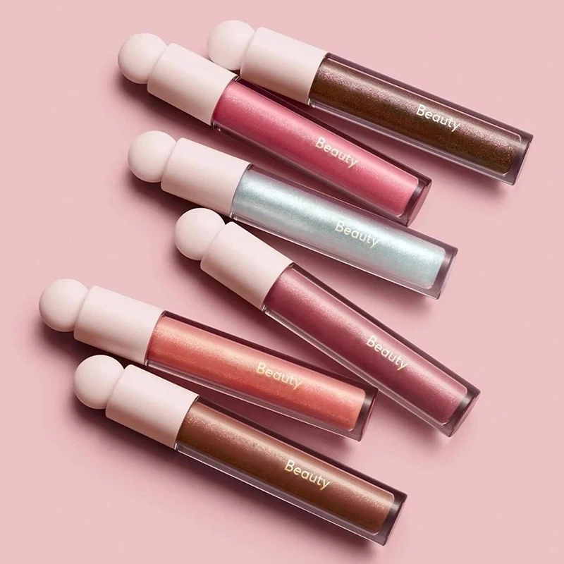 Brillant à lèvres miroir fin et scintillant, léger, hydratant, lisse, semblable à un miroir, brillant, nourrissant, maquillage, nouvelle collection 2025