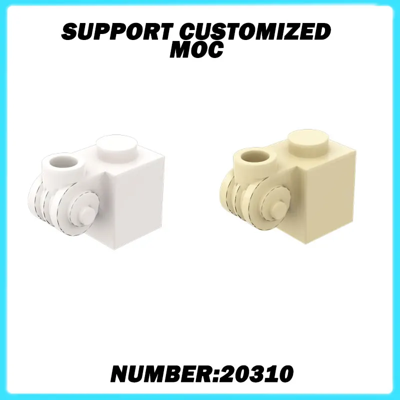 

20310 MOC 50g 1x1 Building Blocks Kit With Scroll Hollow Studs Bricks Educational Idea Assemble Toy Children Birthday Kid Gift