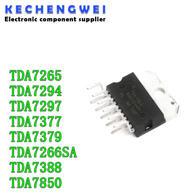 

5pcs/lot TDA7265 TDA7266SA TDA7294 ZIP-15 TDA7377 TDA7388 ZIP25 TDA7379 TDA7850 ZIP-11 Audio power amplifier chip