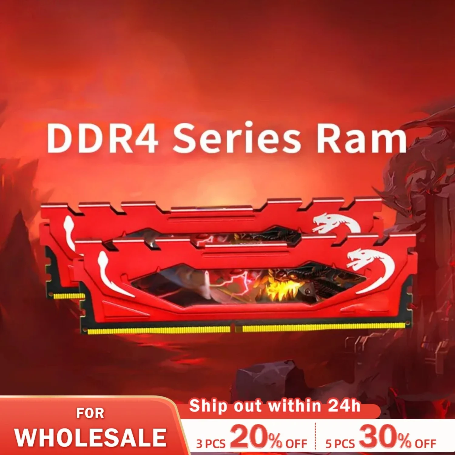 DDR4 Ram 16GB 8GB 32GB 3200MHz 3600MHz PC4 Memoria para juegos de escritorio compatible con placa base Memoria DDR4