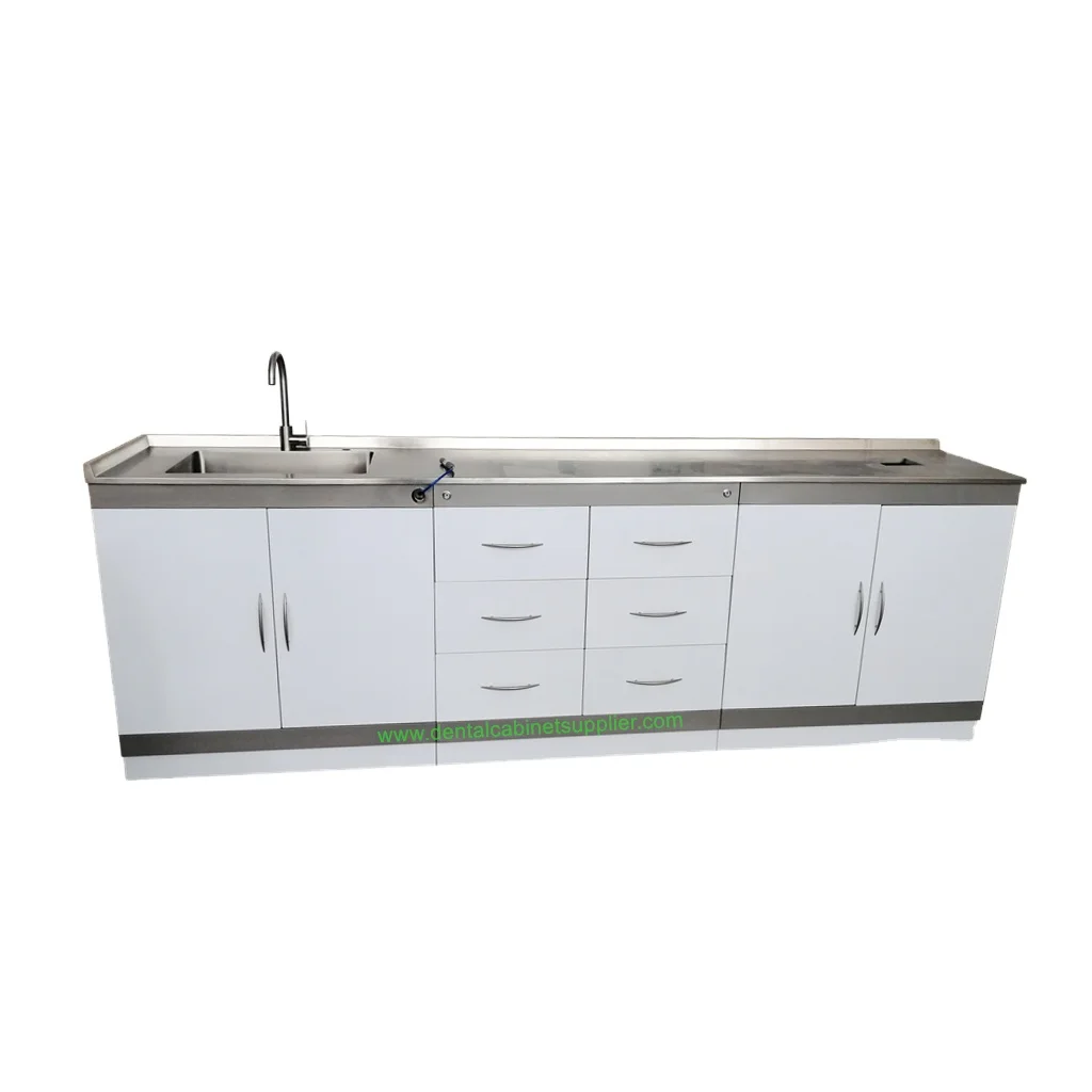 Stainless Steel Dental Laboratory Furniture Dental Lab Bench