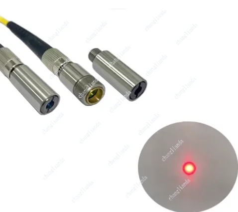 FC and SMA Interface Fiber Laser Collimator Optical Fiber Focusing Aspheric AR Film with Adjustable Light Spot and Multiple Foca