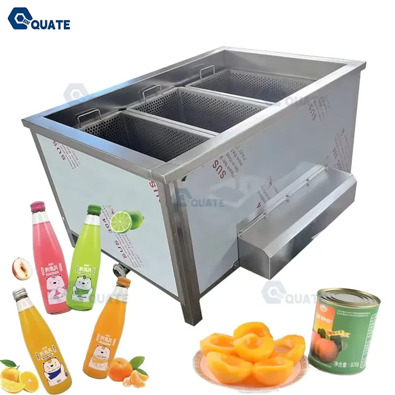 

Commercial Pasteurization Production Line for Food Low-Temperature Sterilization of Bottle Pouch Juices Beer Eggs