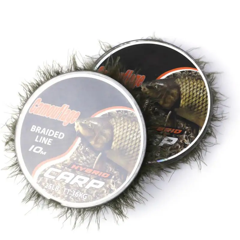 10m Imitation Waterweed Fishing Lines 25LB/35LB Realistic Waterweed Carp Fishing Wire Multifunctional Binding Fish Lines