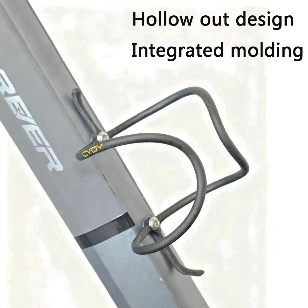 CYDY Carbonfaser MTB Fahrrad-Flaschenhalter Ultraleicht Tragbare Flaschen für Rennräder Ultraleichte Fahrradausrüstung Matt – Detail 2