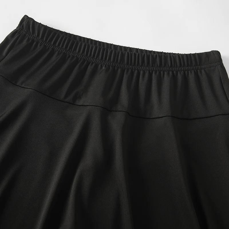 1-Piece Set Of Women's Short Skirt Solid Color Yoga Pants Skirt Pleated Skirt Sporty And Casual Versatile Comfortable Snd Trendy