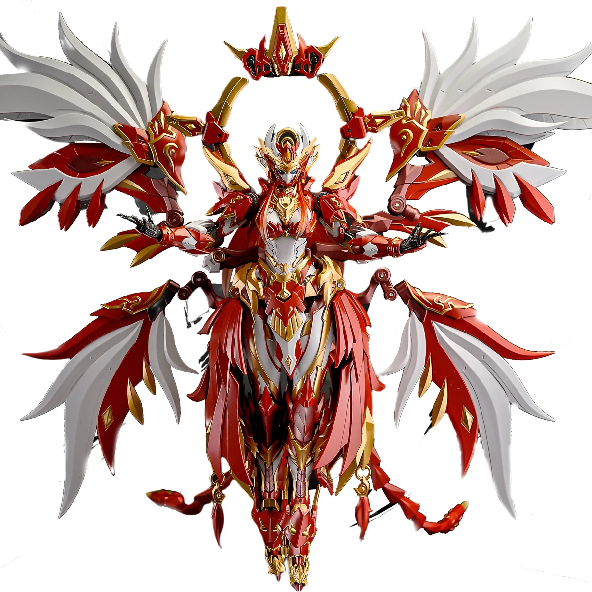 

HIPLAY ZEN of Collectible Four Holy Beasts Vermillion Bird Alloy Action Figure