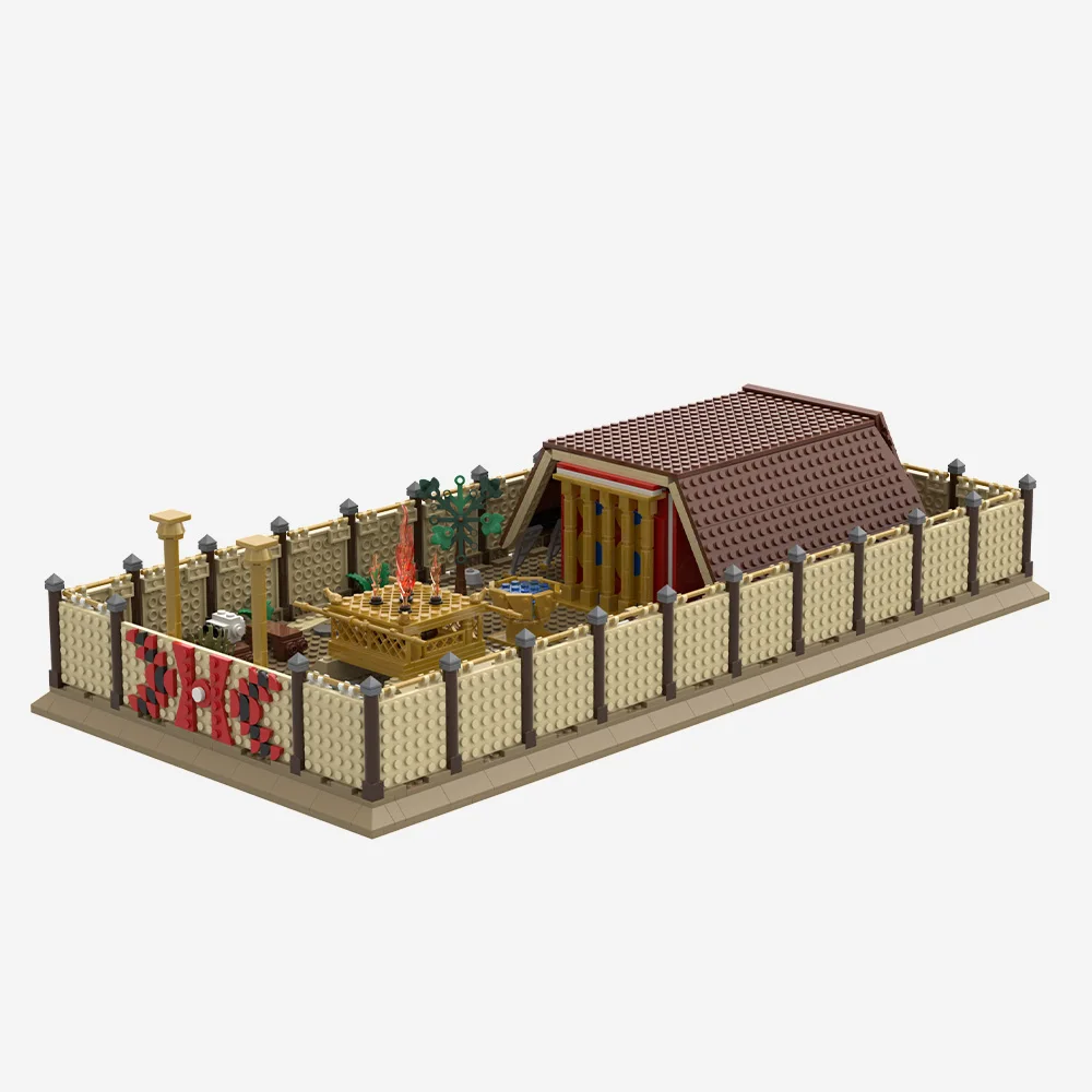 

Moses The Tent of Meeting Building Blocks Old Testament Wilderness Sanctuary Detailed Historical Model for Adult Collectors