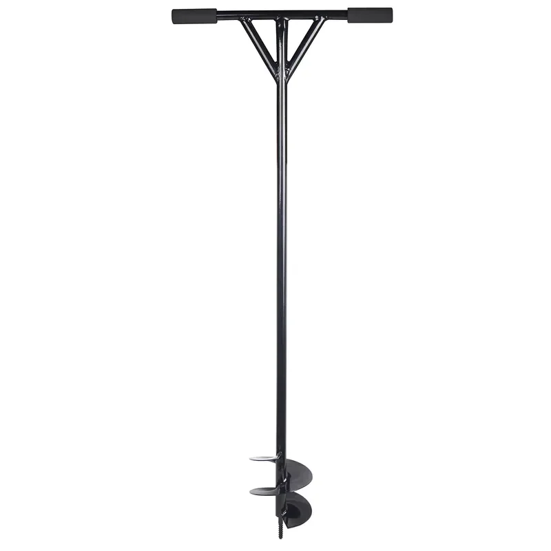 for Winslow Ross Garden Planter Spiral Drill Bit Flower Bulb Auger Hand Post Pole Earth Auger for Yard Gardening Bedding
