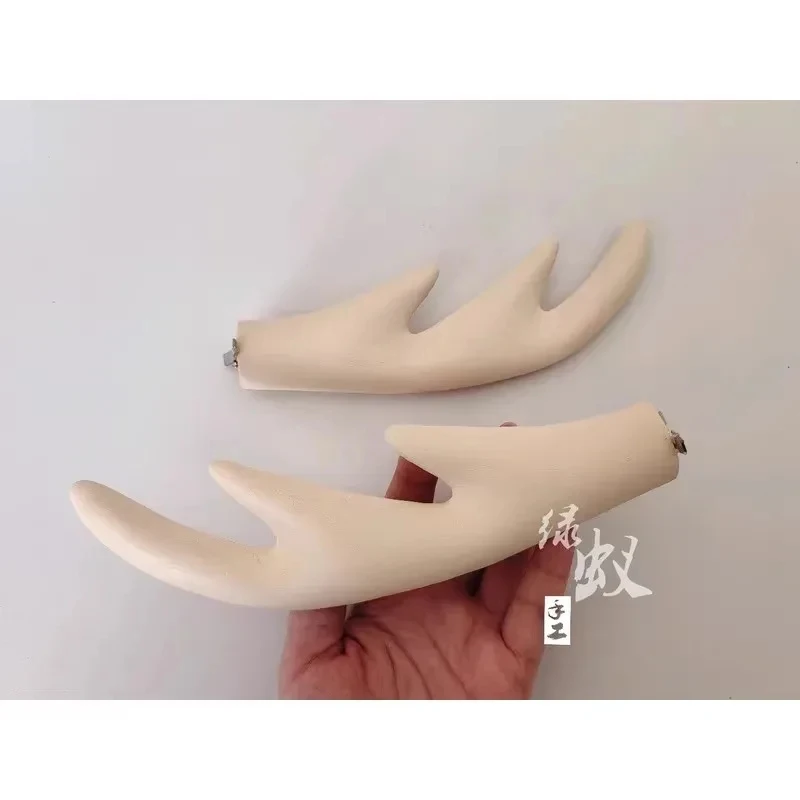 w,3;f'5\b/Anime Yuri Nokonoko Shitantan My Friend Nokotan Shikanoko Noko Cosplay Deer Horns Headw6;h\b.8'k/ view 4