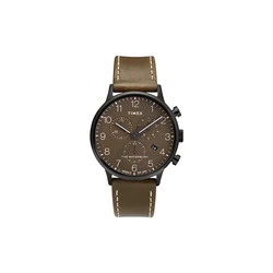 TIMEX Waterbury Chronograph Leather Strap Men's Watch TW2T27900